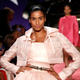 Imaan Hammam walks the runway at Brandon Maxwell during New York Fashion Week on September 8, 2018 in New York City.